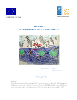 Assessment of the Social Impact of Flooding in Albania