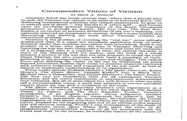 Correspondent Visions of Vietnam by Mark A