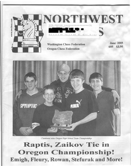 Raptis, Zaikov Tie in Oregon Championship! Emigh, Fleury, Rowan, Stefurak and More!