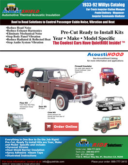 1933-92 Willys Catalog