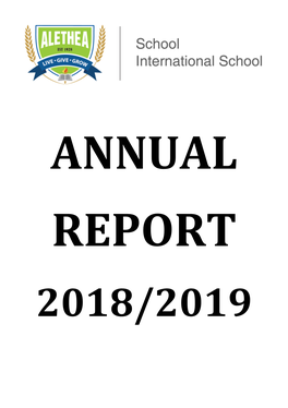 Annual Report 2018-2019