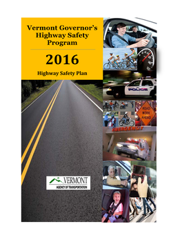 Vermont FY16 Highway Safety Plan