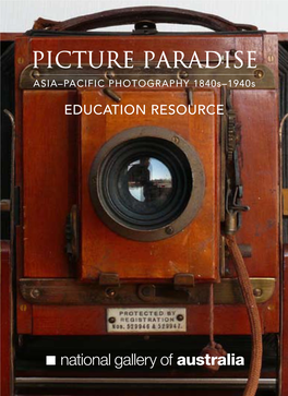 EDUCATION RESOURCE Produced by the Education and Publishing Departments of the NGA © National Gallery of Australia, Canberra 2008