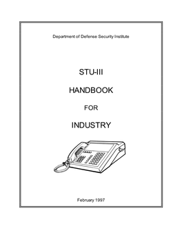 Stu-Iii Handbook Industry