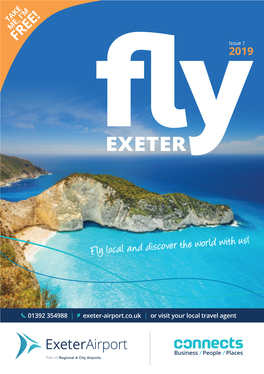 Exeter Airport, and This Summer Flights Are Provided Not Only by Flybe and TUI, but Also Ryanair for the First Time