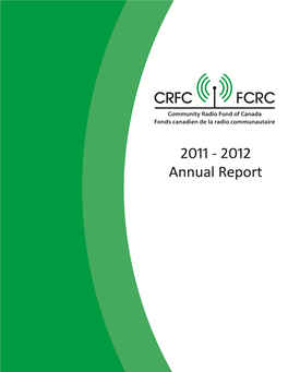 2011-2012 Annual Report