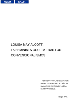 Louisa May Alcott, La Feminista Oculta Tras Los Convencionalismos