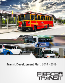 Transit Development Plan: 2014 - 2019