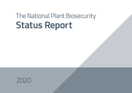 The National Plant Biosecurity Status Report