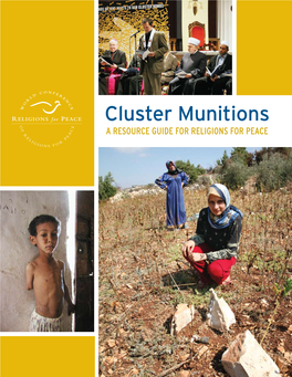 Cluster Munitions a Resource Guide for Religions for Peace