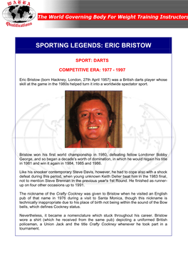 Eric Bristow