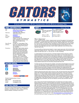 Meet Information Gator Social Did You Know Meet 3