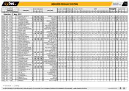 Weekend Regular Coupon 25/05/2021 12:10 1 / 5