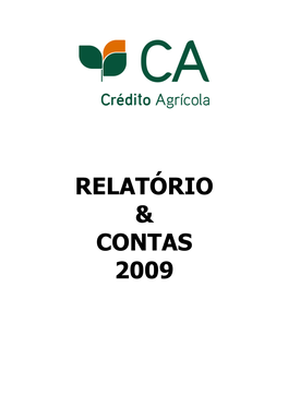 Relatório & Contas 2009