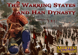 The Warring States and Han Dynasty
