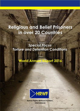 Religious and Belief Prisoners in Over 20 Countries