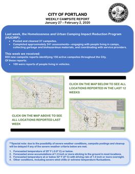 Download PDF File Campsite Report 27 January