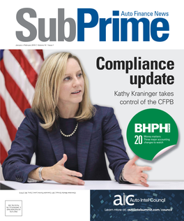 Kathy Kraninger Takes Control of the CFPB