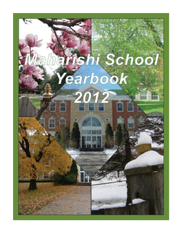Maharishi School Yearbook 2012