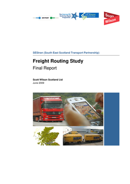 Freight Routing Study Final Report