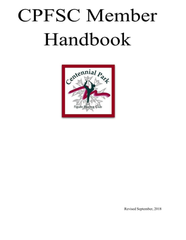 CPFSC Member Handbook