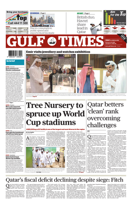 Tree Nursery to Spruce up World Cup Stadiums