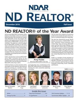 ND REALTOR® of the Year Award