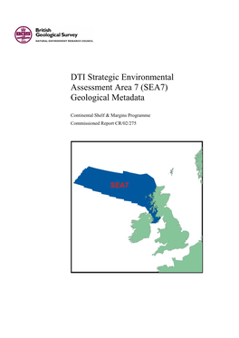 SEA7) Geological Metadata