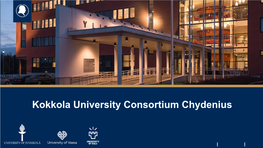 Kokkola University Consortium Chydenius.Pdf