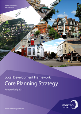 Merton's Core Planning Strategy Adopted