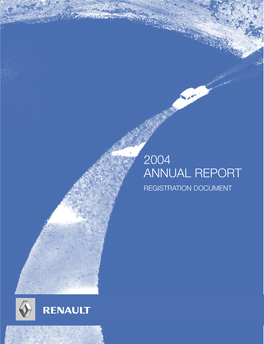 2004 ANNUAL REPORT REGISTRATION DOCUMENT Contents