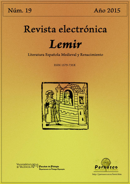 Lemir Literatura Española Medieval Y Renacimiento