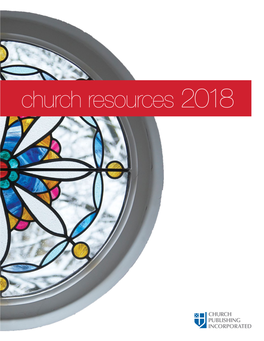 Church Resources 2018 Table of Contents