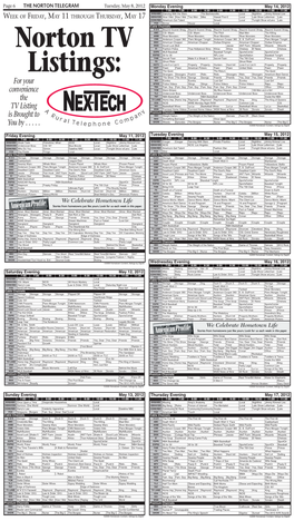 06 5-8-12 TV Guide.Indd