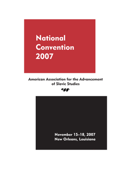 National Convention 2007