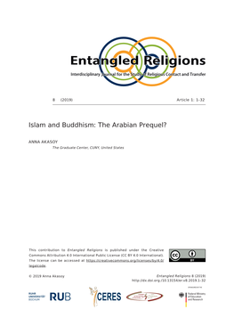Islam and Buddhism: the Arabian Prequel?