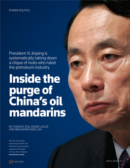 Inside the Purge of China's Oil Mandarins