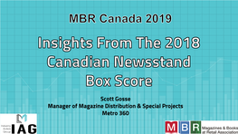 Insights from the 2018 Canadian Newsstand Box Score