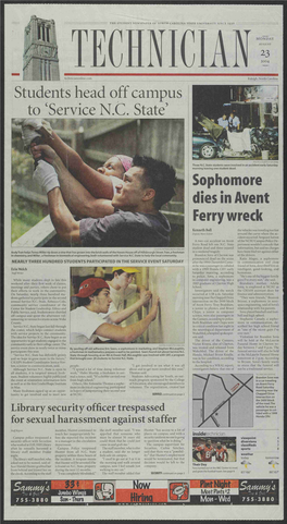Technicianonline.Com the STUDENT NEWSPAPER of NORTH