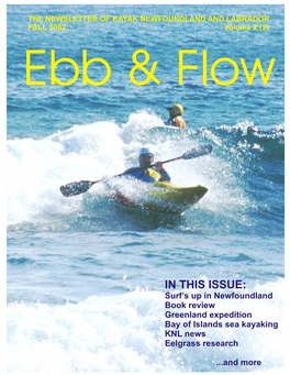 FALL 2002 Volume 2 (2) Ebb & Flow