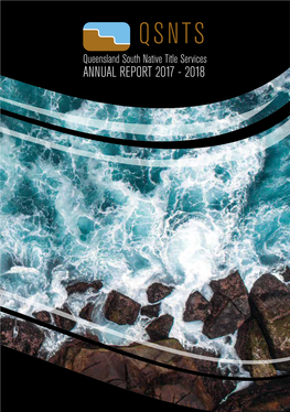 Annual Report 2017 - 2018 Letter of Transmittal