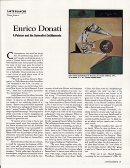 Enrico Donati a Painterand His Surrealist Entitlements