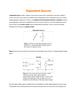 Dependent Sources