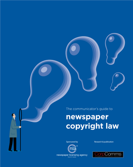 Newspaper Copyright Law