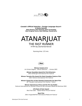 Atanarjuat Press