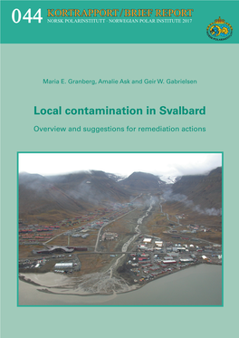 Local Contamination in Svalbard