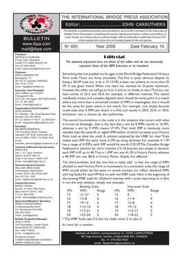 IBPA Bulletin 479 December 2004