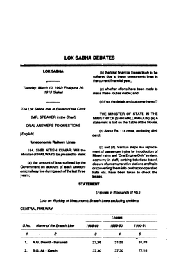 Lok Sabha Debates