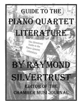 Piano Quartet Literature