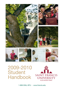 Copy of 09-10 Student Handbook Corrected Version 09 2009.Pub